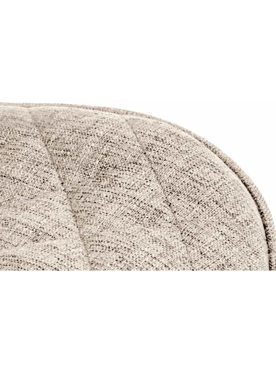 Barová stolička Minosa látka, šedohnedá