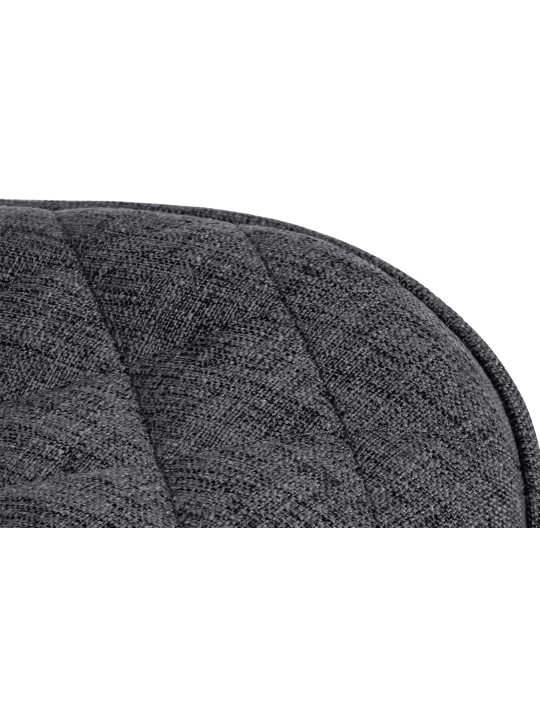 Barová stolička Minosa látka, čierna