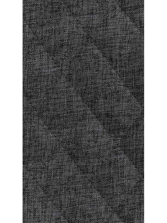 Sada 2 barových stoličiek Minosa látka, čierna