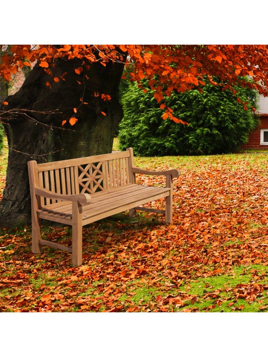 Teaková lavica Florida 200 cm, teak