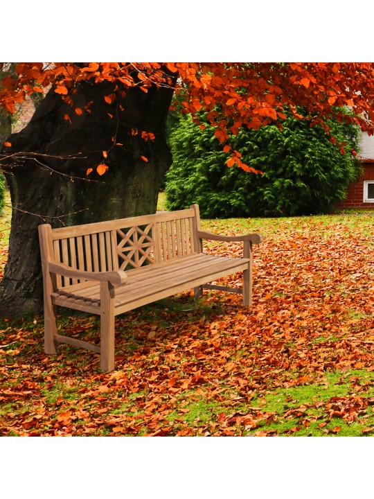 Teaková lavica Florida 220 cm, teak