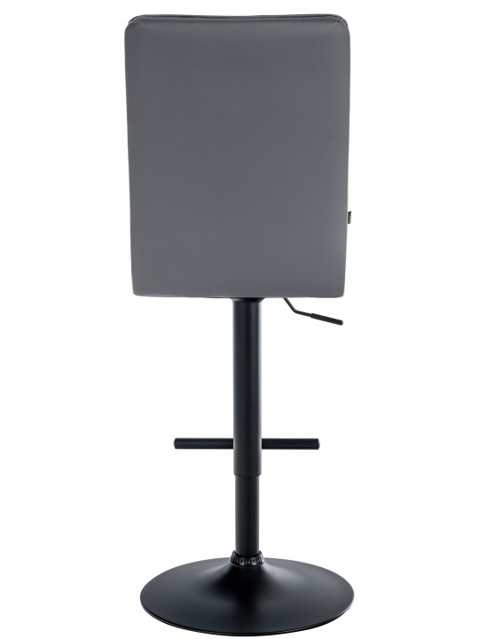 Barová stolička Peking V2 umelá koža, sivá
