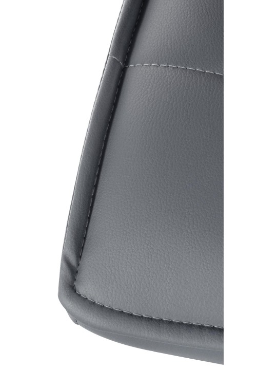 Barová stolička Peking V2 umelá koža, sivá