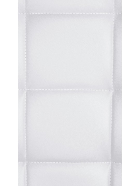 Barová stolička Peking V2 umelá koža chróm, biela