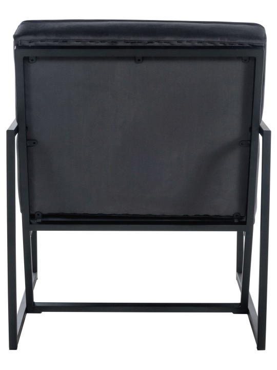 Lehátko Avon velvet, sivá