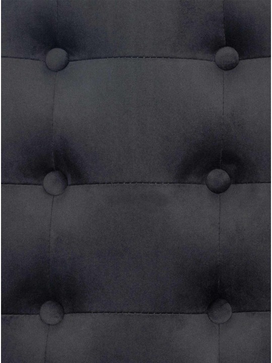 Lehátko Avon velvet, sivá