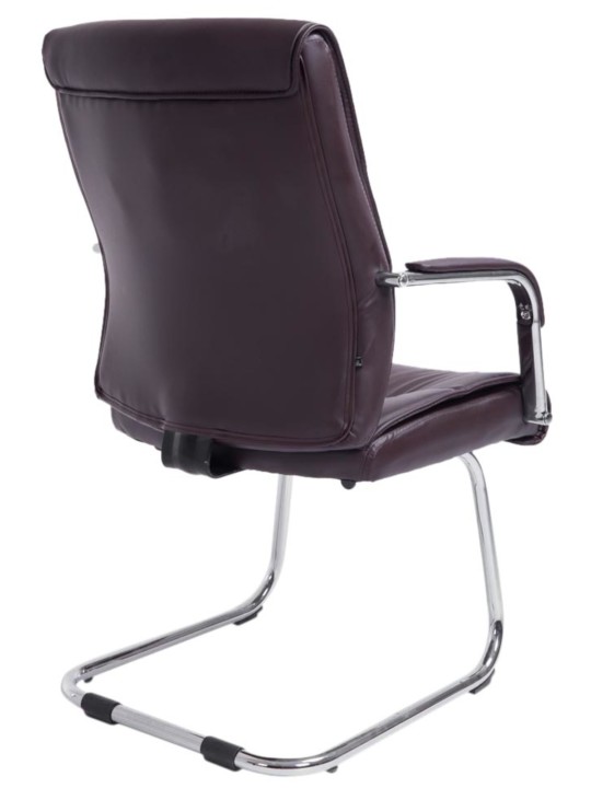 Súprava 2 návštevníckych stoličiek Sievert, hnedá Súprava 2 návštevníckych stoličiek Sievert, hnedá