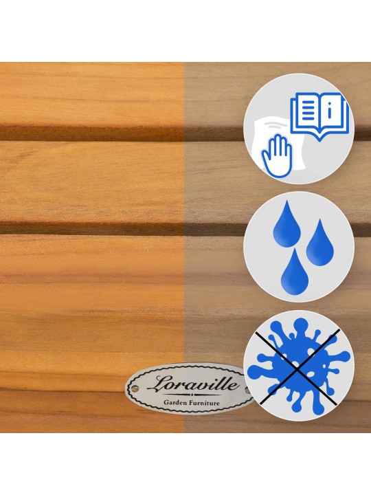 Teaková lavica Boston, teak