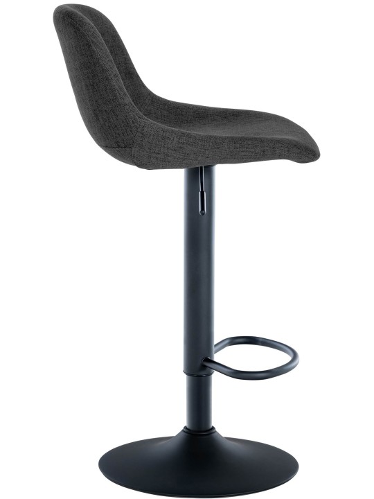 Látka na barovú stoličku, čierna