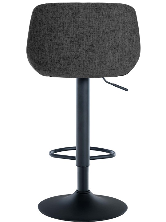 Látka na barovú stoličku, čierna