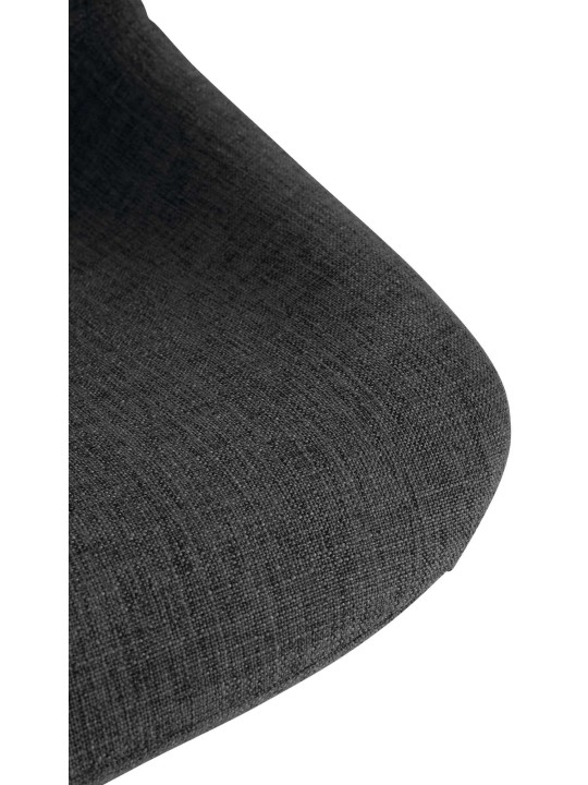 Látka na barovú stoličku, čierna