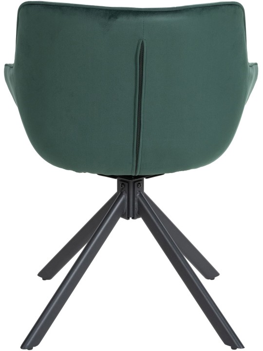 Stolička Westport Velvet, zelená