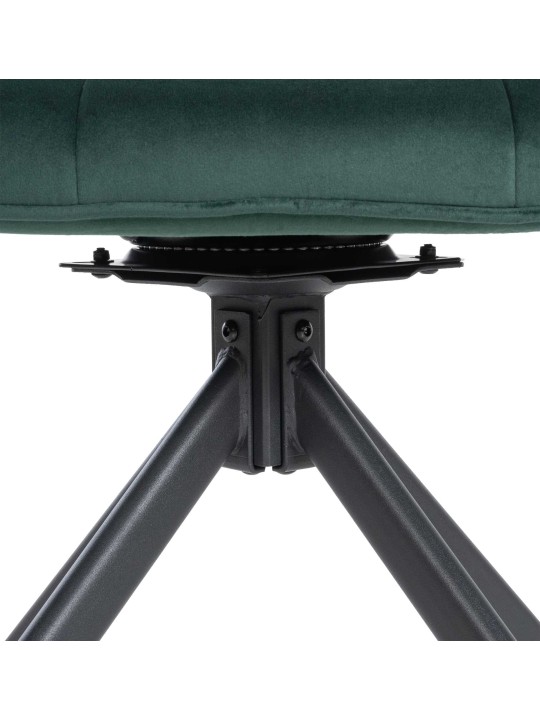 Stolička Westport Velvet, zelená