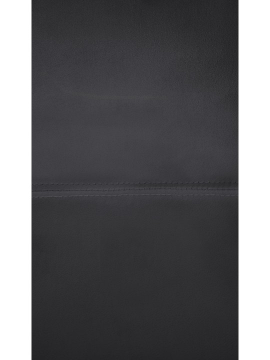 Sada 2 barových stoličiek loft velvet, čierna