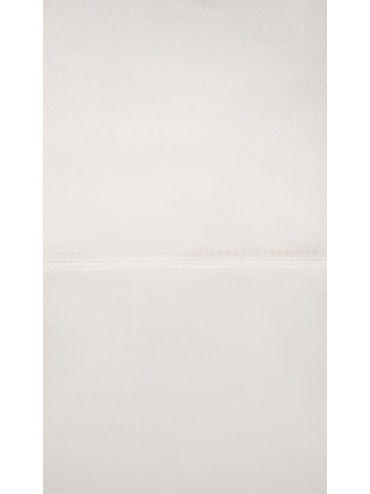 Sada 2 barových stoličiek loft velvet, krémová