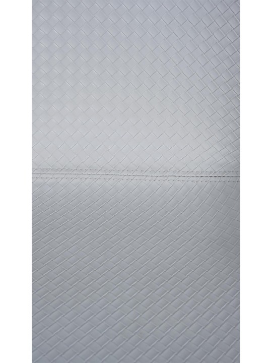 Sada 2 barových stoličiek Loft z umelej kože, sivá