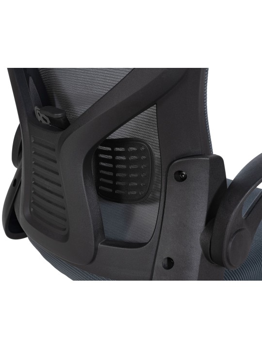 Kancelárske kreslo Hudson, sivá