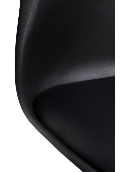 Sada 6 ks jedálenských stoličiek Ramsey, čierna