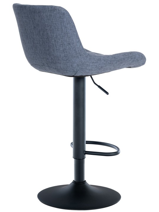 Barová stolička Tover látka, modrá
