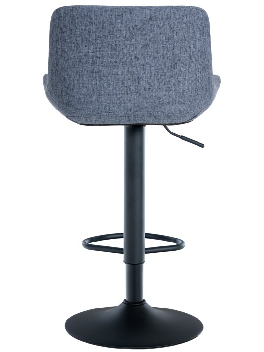 Barová stolička Tover látka, modrá