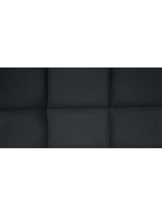 Barová stolička Tover z umelej kože, čierna