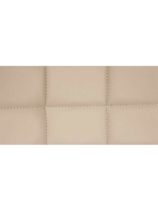 Barová stolička Tover z umelej kože, krémová