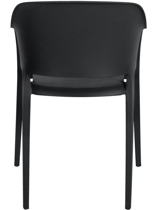 Sada 2 stohovacích stoličiek Puebla, čierna