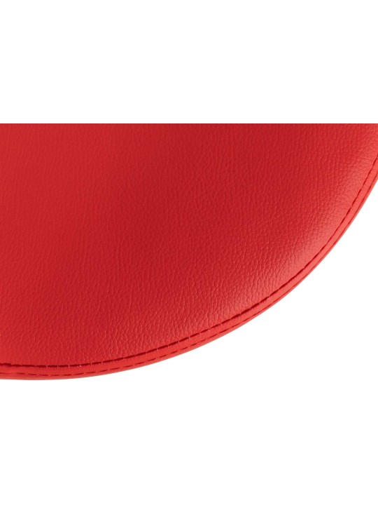 Barová stolička Ponte z umelej kože, červená