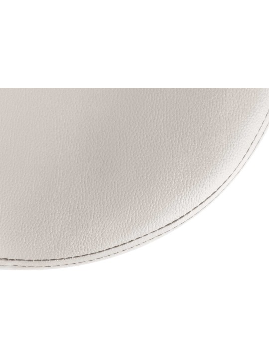 Barová stolička Ponte z umelej kože, biela