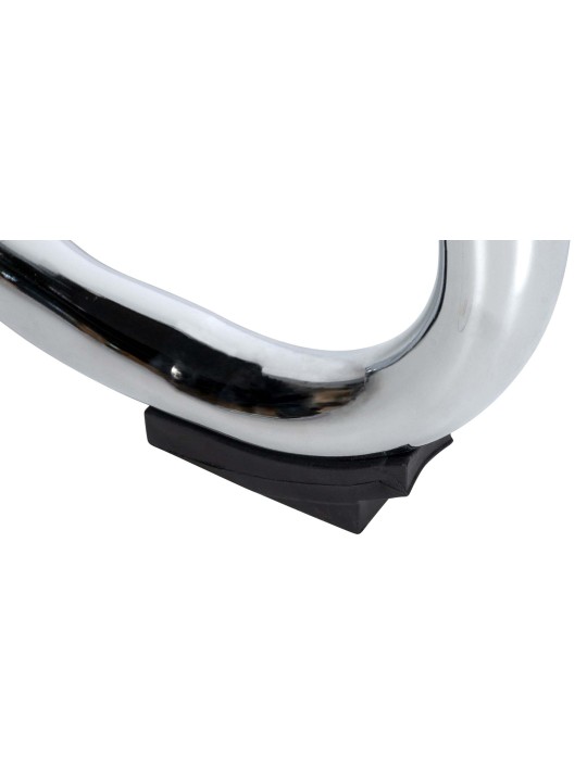 Súprava 2 návštevníckych stoličiek Denny, chróm