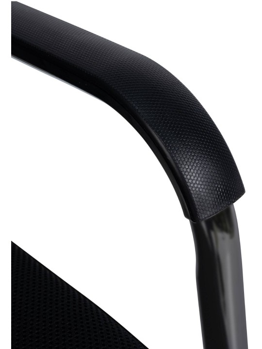 Súprava 2 návštevníckych stoličiek Denny, čierna