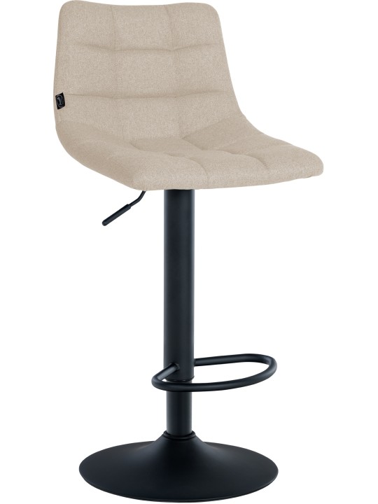 Sada 2 barových stoličiek Jerry fabric, krémová