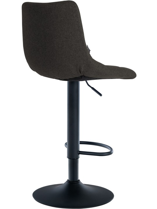 Sada 2 barových stoličiek Jerry fabric, tmavosivá