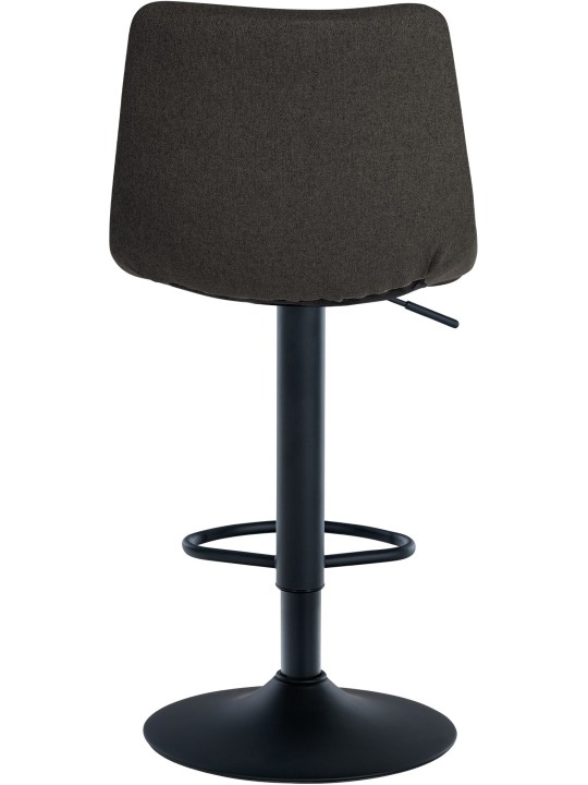 Sada 2 barových stoličiek Jerry fabric, tmavosivá