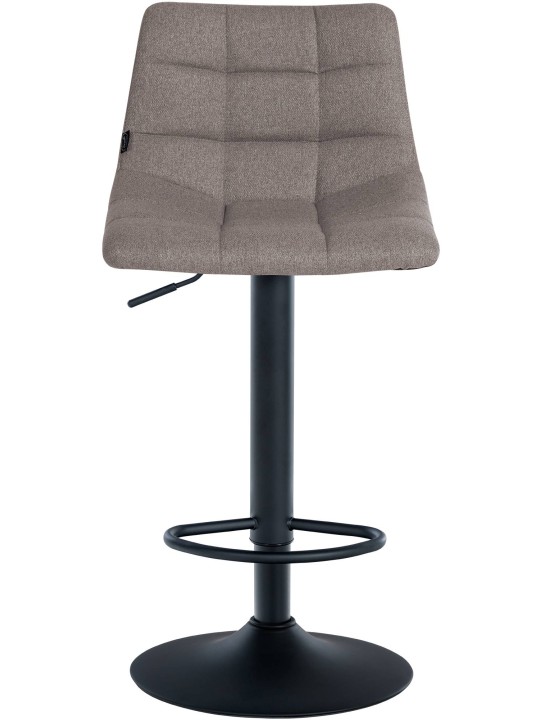 Sada 2 barových stoličiek Jerry fabric, sivá