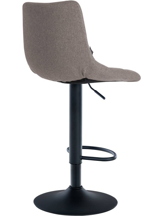 Sada 2 barových stoličiek Jerry fabric, sivá