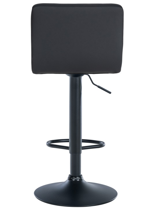 Sada 2 barových stoličiek Feni z umelej kože, čierna