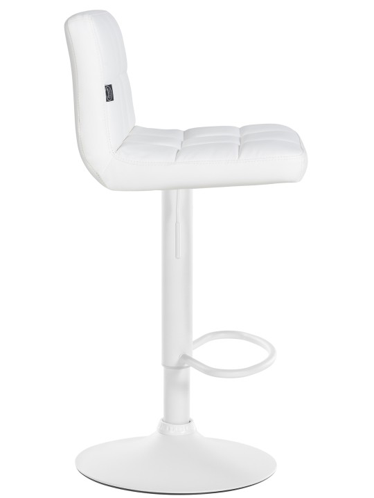 Sada 2 barových stoličiek Feni z umelej kože, biela