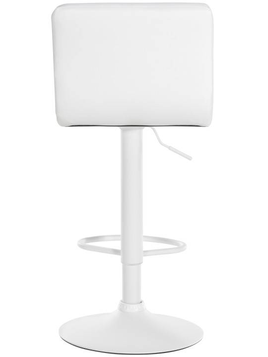 Sada 2 barových stoličiek Feni z umelej kože, biela