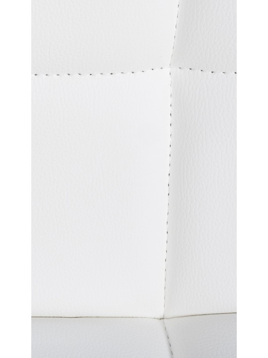 Sada 2 barových stoličiek Feni z umelej kože, biela