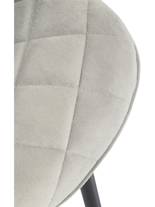 Sada 4 stoličiek Springs Velvet, krémová