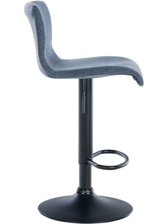 Barová stolička Branford látka, modrá Barová stolička Branford látka, modrá