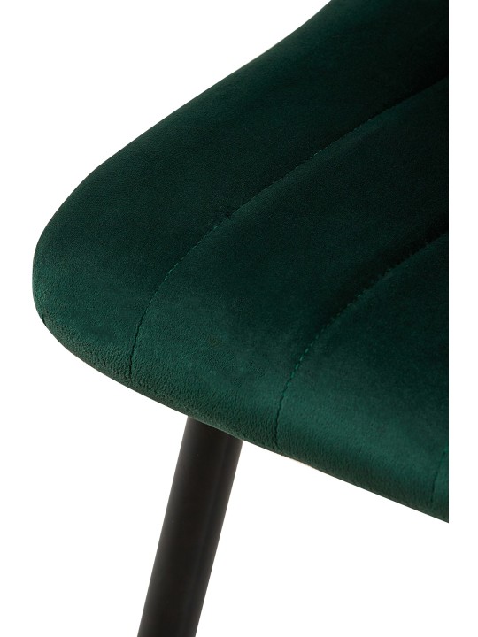 Stolička Dijon velvet, zelená