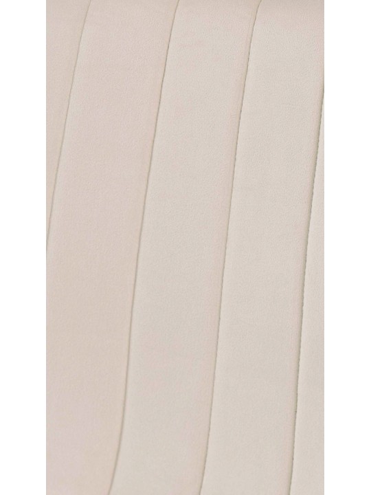 Sada 4 stoličiek Dijon velvet, krémová