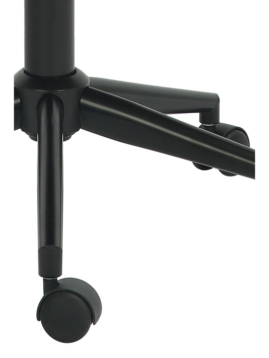 Kancelárske kreslo Harvest z umelej kože, orech/čierna