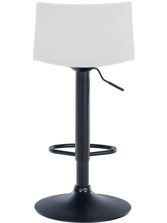 Sada 2 barových stoličiek Branford plast, biela