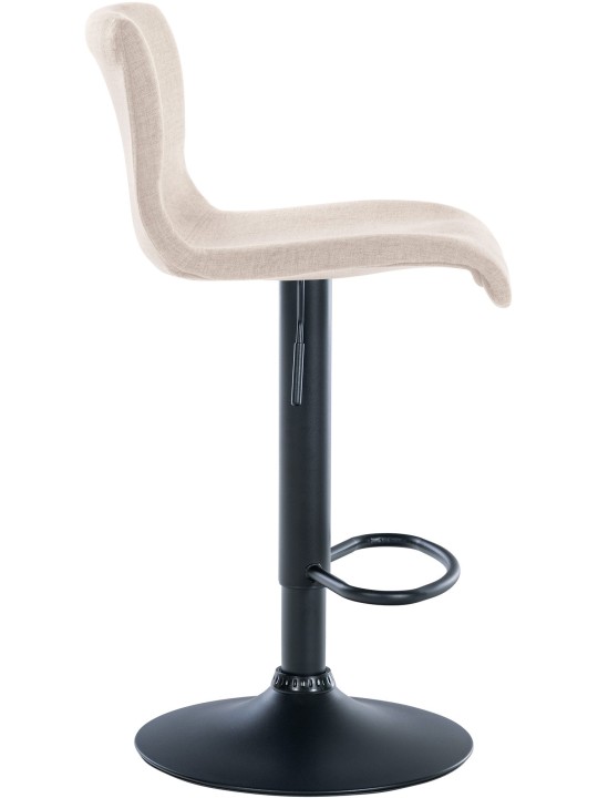 Sada 2 barových stoličiek Branford látka, krémová