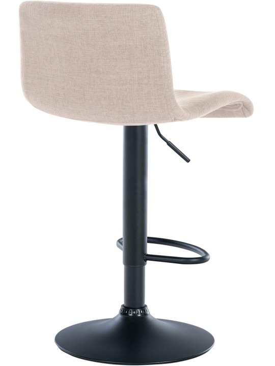 Sada 2 barových stoličiek Branford látka, krémová