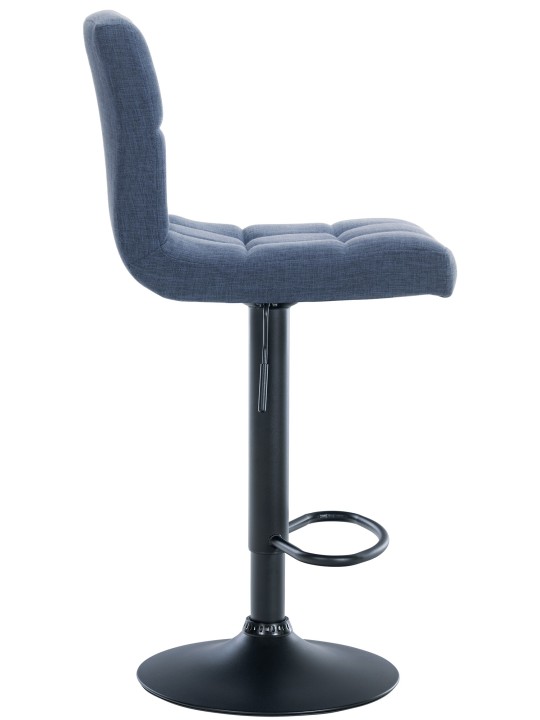 Sada 2 barových stoličiek Calma látka, modrá