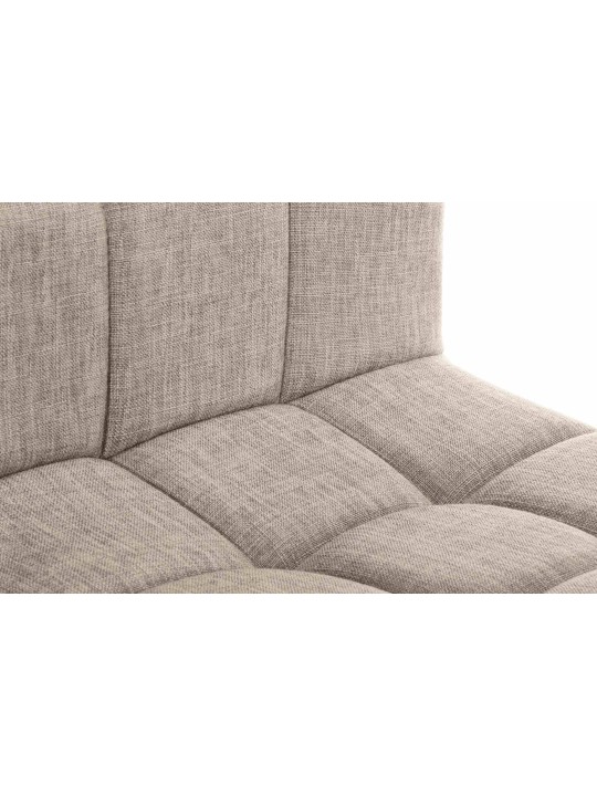 Sada 2 barových stoličiek Calma látka, krémová